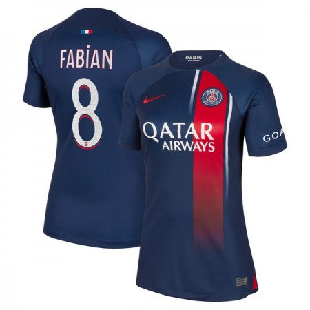 Paris Saint Germain 2023-24 Fabian 8 Dames Thuisshirt